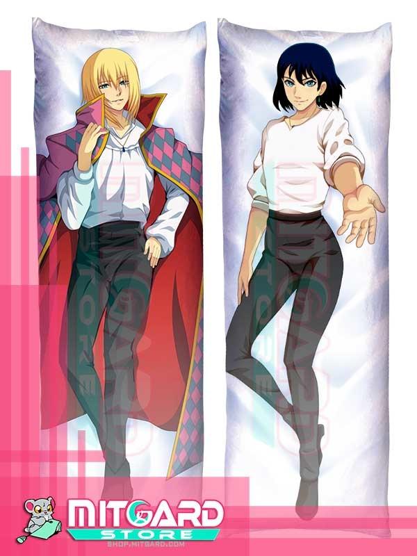 HOWL’S MOVING CASTLE Howl Jenkins Pendragon Body pillow case Dakimakura - 50cmx150cm / 2-Way Tricot